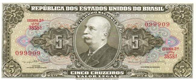 5 Cruzeiros